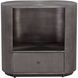 Siena 30 X 28 inch Gunmetal Night Stand